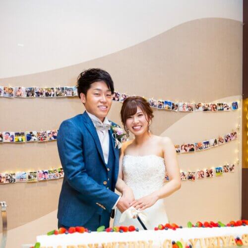 ウエディングロングロールケーキ