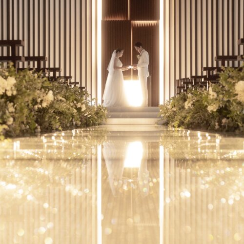 《選べる挙式のみプランが登場！》水のチャペルで叶う感動の結婚式